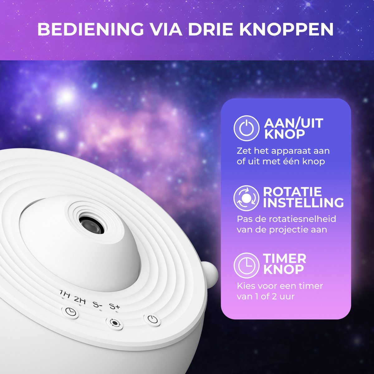 Sterrendroom 12-in-1 Projector