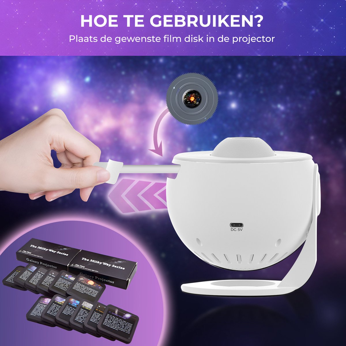 Sterrendroom 12-in-1 Projector