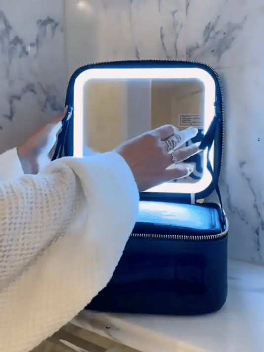 GlowCase| Luxe Make-up Tas
