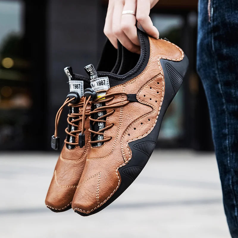 Vince Leren Schoenen