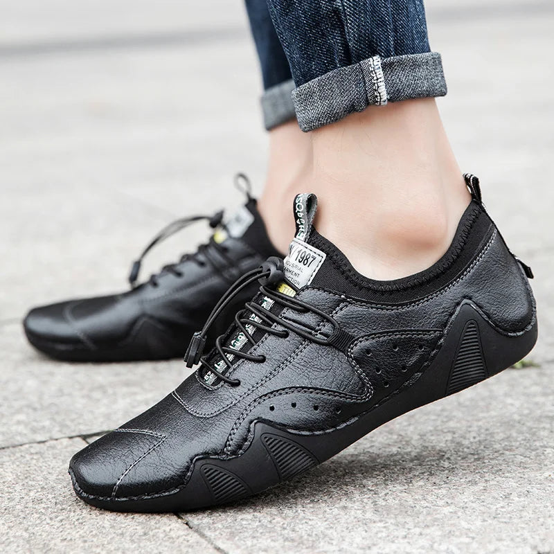 Vince Leren Schoenen